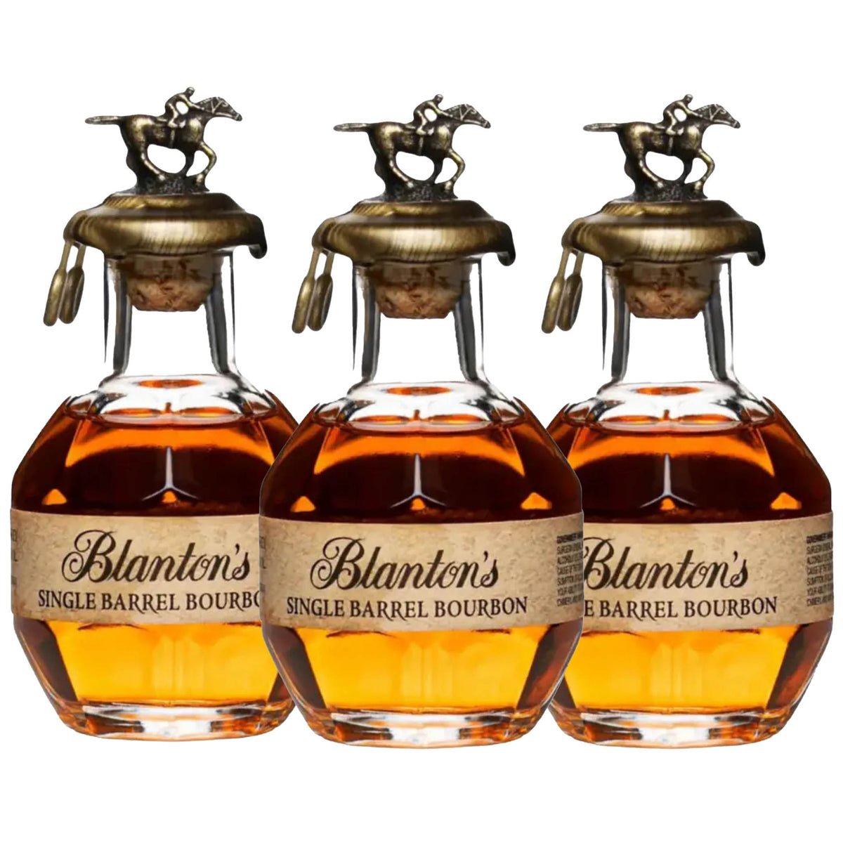 Blanton’s Miniature Bourbon 50ML Shot (3 Pack) - Bourbons On Shelves