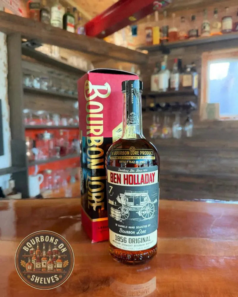 Ben Holladay Bourbon LORE 1856 18 - Barrel Blend - 118.6 Proof (59.3% ABV) - Bourbons On Shelves