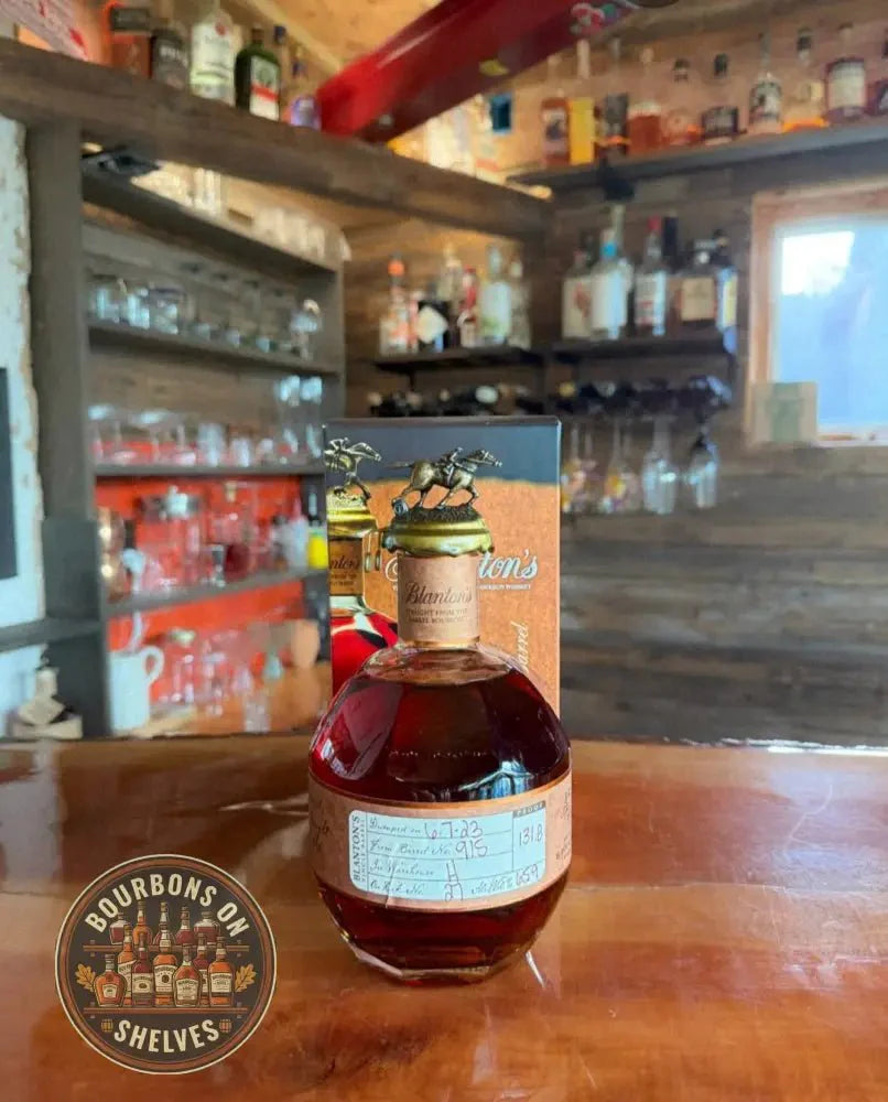 Blanton's Straight from the Barrel (dump date 6/7/23) 131.8 Proof (65.9% ABV) - Bourbons On Shelves