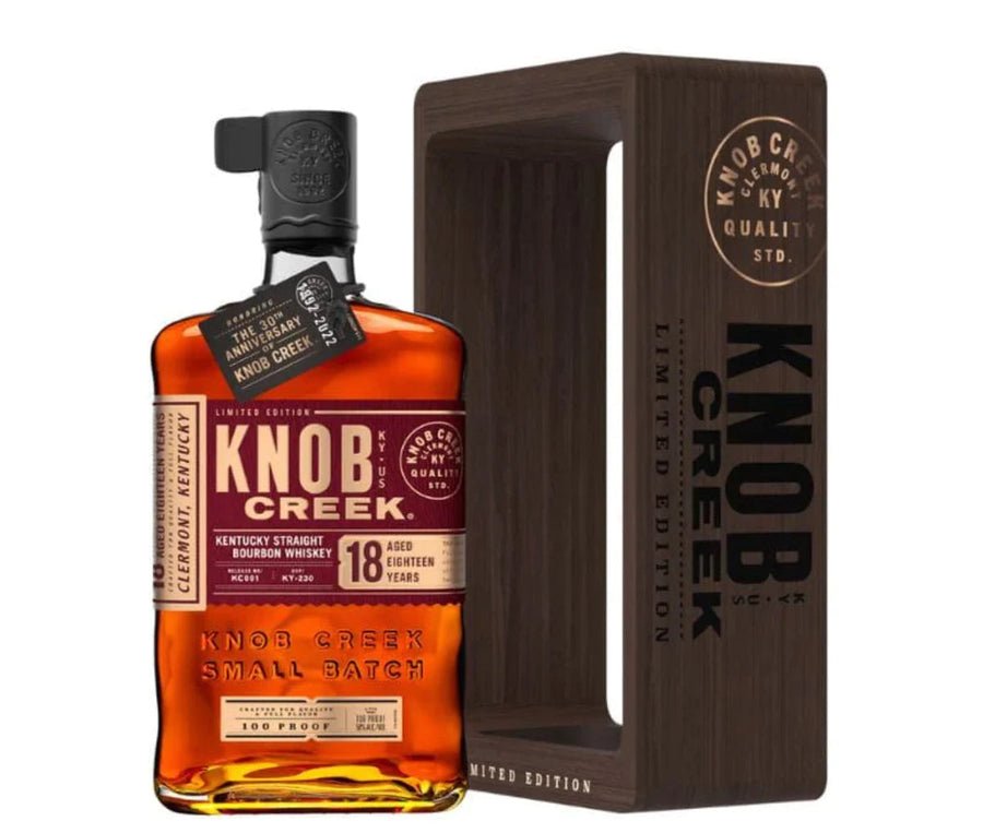 Knob Creek 18 Year Old Bourbon - Bourbons On Shelves