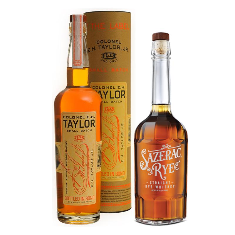 Colonel E.H. Taylor Small Batch + Sazerac Rye - Bourbons On Shelves