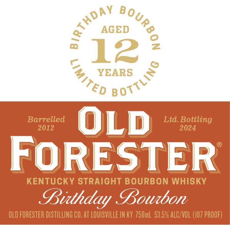 Old Forester Birthday Bourbon 2024 - Bourbons On Shelves