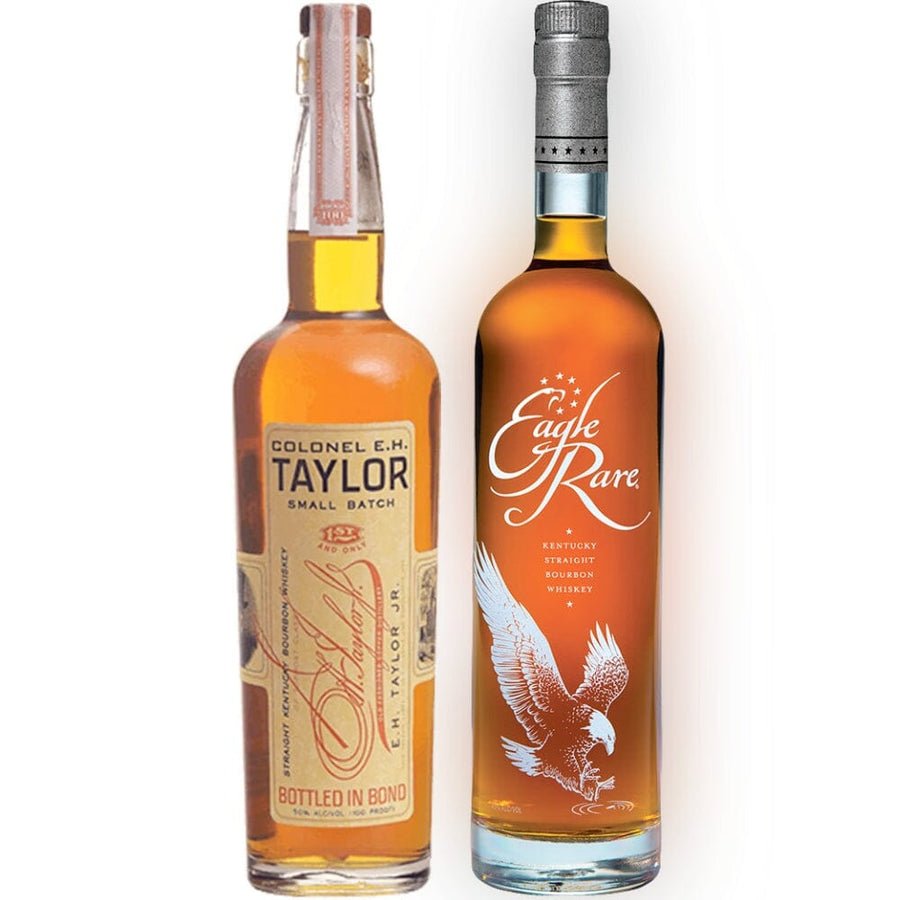 Eagle Rare X Colonel E.H. Taylor, Jr. Small Batch Bundle - Bourbons On Shelves