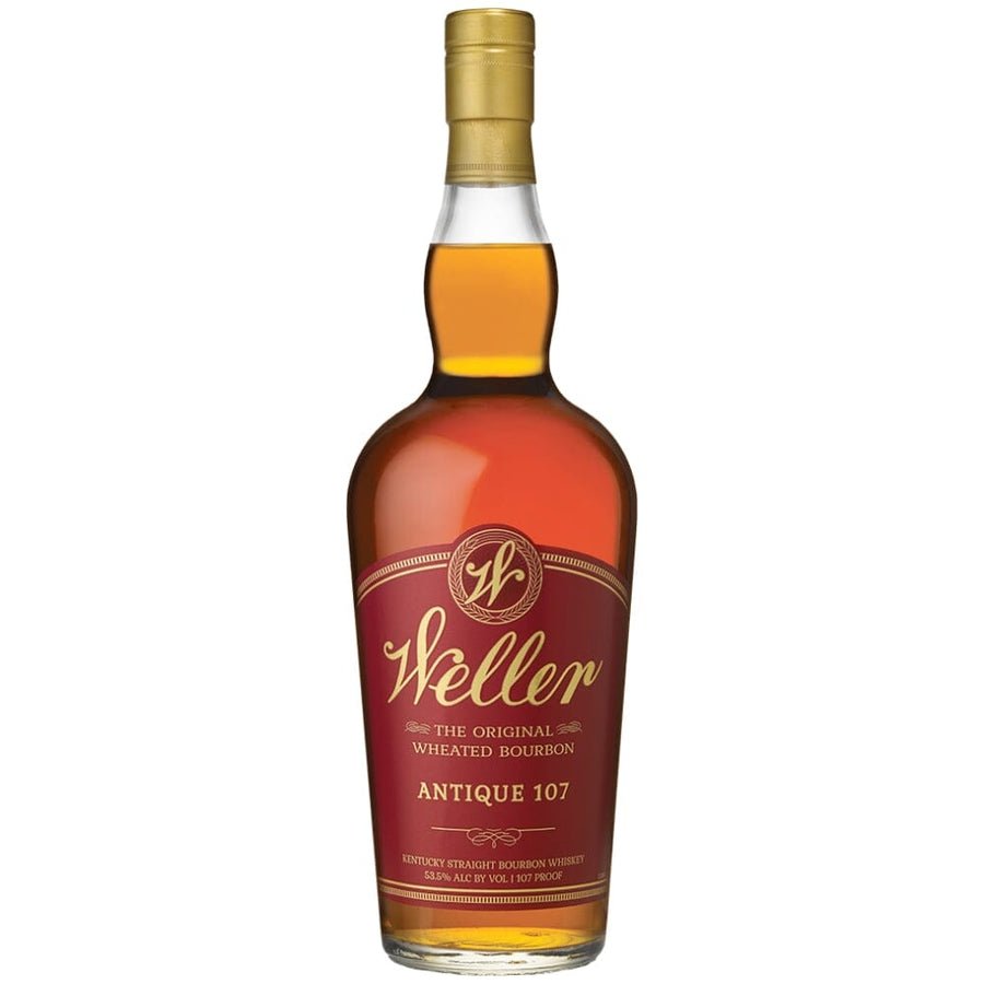 Old Weller Antique 107 - Bourbons On Shelves