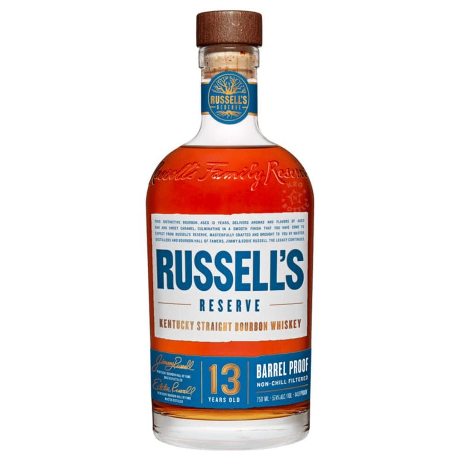 Russell's Reserve 13 Year Old Barrel Proof Spring 2025 Release - Bourbons On Shelves